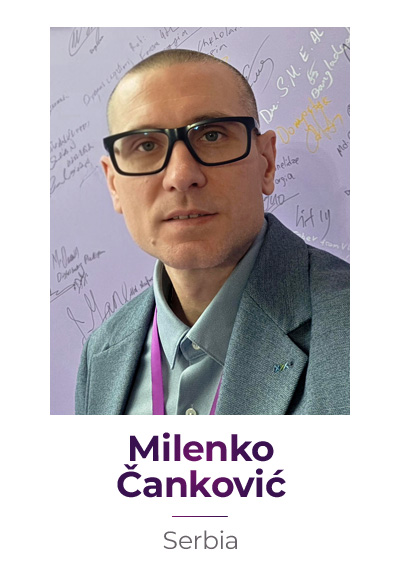 Milenko Cankovic (Serbia) Prevention & Intervention CES 2026 Co-Director